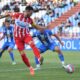 fudbaler Crvene zvezde na utakmici Superlige Prvenstva Srbije protiv OFK Beograda na stadionu Rajka Mitica, Beograd, 27.04.2025. godine Foto: Marko Metlas Fudbal, Crvena zvezda, Superliga Prvenstvo Srbije, OFK Beograd