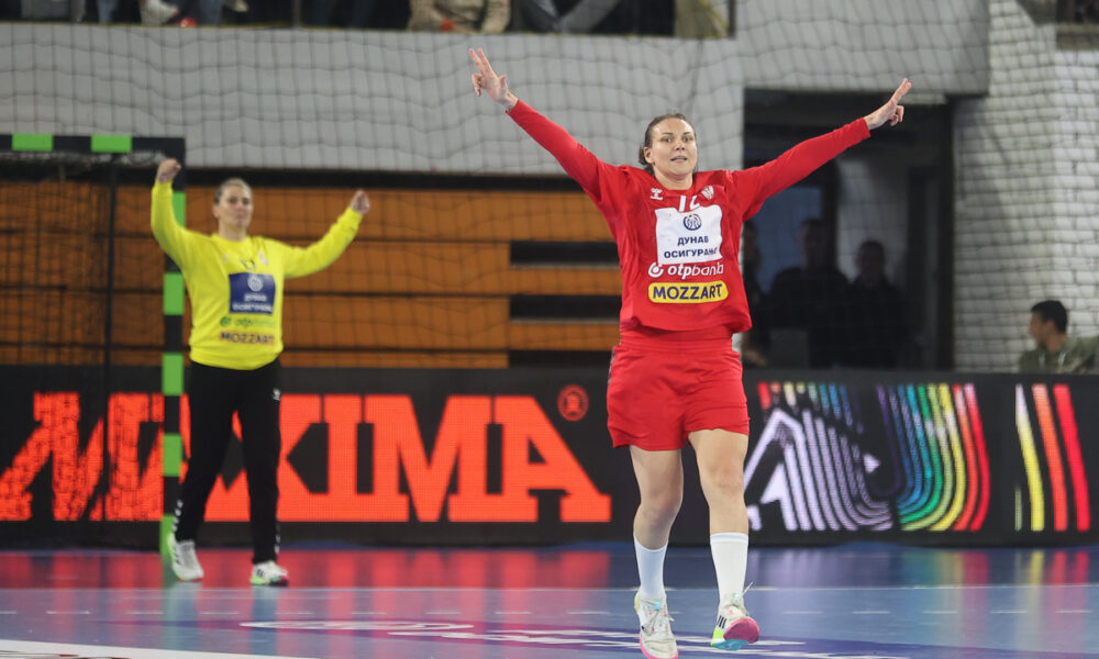 Rukometasica Srbije na utakmici EHF kvalifikacija za Evropsko Prvenstvo protiv Slovenije u SC Bobana Momcilovic Velickovic, Bor 13.04.2025. godine Foto: Ivica Veselinov / MN PRESS RUKOMET, HANDBALL, SRBIJA, SLOVENIJA, SLOVENIA, EHF