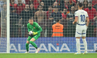 , fudbaler reprezentacije Srbije, na utakmici kvalifikacija za FIFA Svetsko prvenstvo protiv Albanije, na stadion Kombetare. Tirana, 07.06.2025. foto: Marko Metlas Fudbal, Reprezentacija, Srbija, Albanija, Kvalifikacije za Svetsko prvenstvo