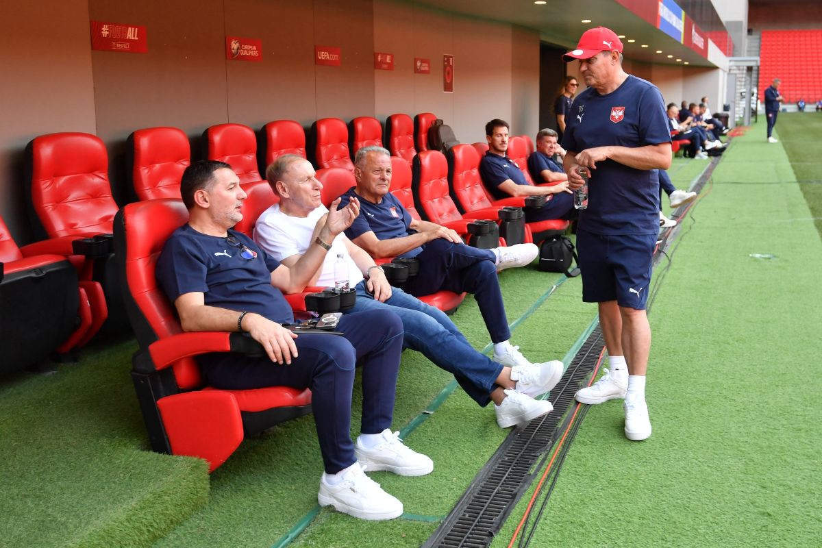 fudbaler reprezentacije Srbije trening pred utakmicu kvalifikacija za FIFA Svetsko prvenstvo protiv Albanije stadion Kombatare, Tirana 06.06.2025. godine Foto: Marko Metlas Fudbal, Reprezentacija, Srbija, Albanija, Kvalifikacije za Svetsko prvenstvo