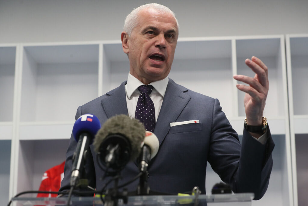 Okupljanje fudbalera Crvene zvezde pred pocetak priprema na stadionu Rajko Mitic. ZVEZDAN TERZIC Beograd, 03.01.2025. foto: MN PRESS / vm Fudbal, Crvena zvezda