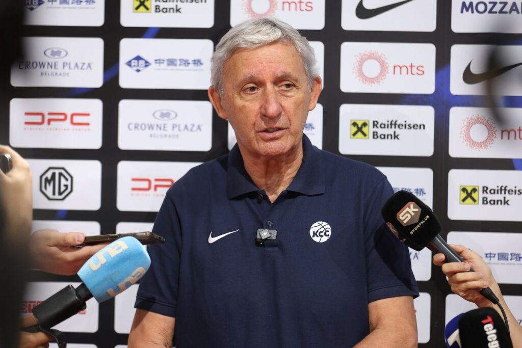kosarkas reprezentacije Srbije na trreningu u hali Beogradska Arena, Beograd 20.08.2025. godine Foto: Ivica Veselinov / MN PRESS KOSARKA, BASKETBALL, SRBIJA, TRENING