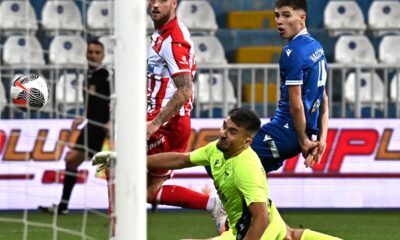 NOVI PAZAR vs CRVENA ZVEZDA Novi Pazar, 31.08.2025. foto: MN Press / nm Fudbal, Prvenstvo Srbije, Novi Pazar, Crvena zvezda