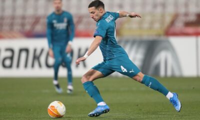 ISMAEL BENNACER Ismael Benaser fudbaler Milana na utakmici UEFA Ligu Evropa protiv Crvene zvezde na stadionu Rajko Mitic, Beograd 18.02.2021. godine Foto: Marko Metlas Fudbal, Crvena zvezda, UEFA Liga Evropa, Milano