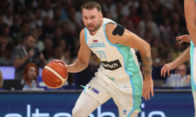 LUKA DONCIC kosarkas reprezentacije Slovenije na prijateljskoj utakmici protiv Srbije u hali Beogradska arena, Beograd 21.08.2025. godine Foto: Ivica Veselinov / MN PRESS KOSARKA, BASKETBALL, SLOVENIJA, SRBIJA, SLOVENIA, SERBIA