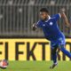 DOUGLAS OWUSU Daglas Ovusu fudbaler Radnika Surdulica na utakmici Superlige Prvenstva Srbije protiv Partizana na stadionu Partizana, Beograd 30.08.2025. godine Foto: Marko Metlas Fudbal, Partizan, Superliga Prvenstvo Srbije, Radnik Surdulica