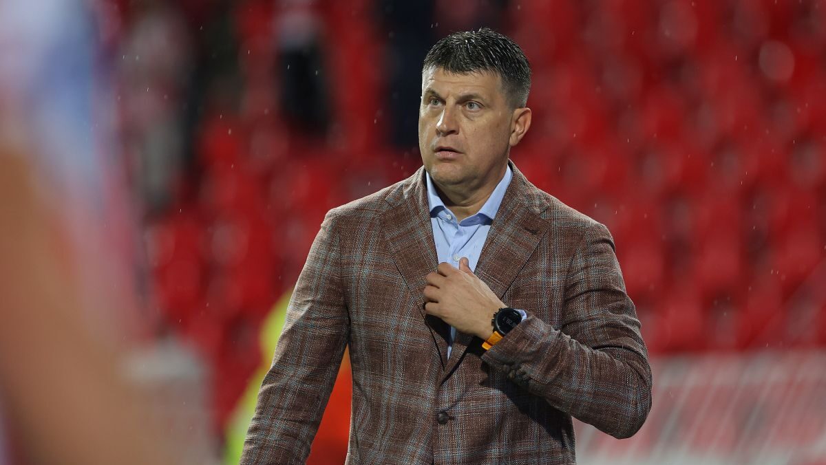 VLADAN MILOJEVIC trener fudbalera Crvene Zvezde na utakmici UEFA Lige Evropa protiv Seltika na stadionu Rajko Mitic, Beograd 24.09.2025. godine Foto: Ivica Veselinov / MN PRESS FUDBAL, FOOTBALL, UEFA EUROPA LEAGUE, LIGA EVROPE, CRVENA ZVEZDA, RED STAR, SELTIK, CELTIC FC