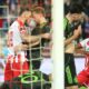 fudbaler Crvene Zvezde na utakmici UEFA Lige Evropa protiv Seltika na stadionu Rajko Mitic, Beograd 24.09.2025. godine Foto: Ivica Veselinov / MN PRESS FUDBAL, FOOTBALL, UEFA EUROPA LEAGUE, LIGA EVROPE, CRVENA ZVEZDA, RED STAR, SELTIK, CELTIC