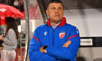 fudbaler Crvene zvezde na utakmici UEFA Lige Evropa protiv Seltika Glazgov na stadionu Rajko Mitic, Beograd 24.09.2025. godine Foto: Marko Metlas Fudbal, Crvena zvezda, UEFA Liga Evropa, Seltik Glazgov