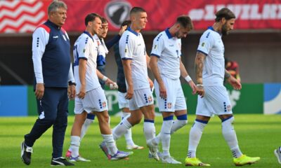 fudbaler reprezentacije Srbije na utakmici kvalifikacija za FIFA Svetsko prvenstvo protiv Letonije na stadionu Daugava, Riga 06.09.2025. godine Foto: Marko Metlas Fudbal, Reprezentacija, Srbija, Letonija, Kvalifikacije za Svetsko prvenstvo