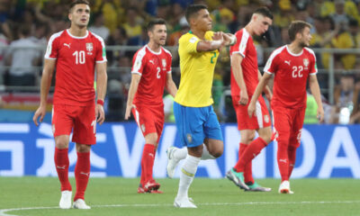 THIAGO SILVA Tiago Silva fudbaler reprezentacije Brazila na utakmici FIFA Svetskog prvenstva u Rusiji protiv Srbije na stadionu Spartaka, Moskva 27.06.2018. godine Foto: Marko Metlas Fudbal, Srbija, FIFA Svetsko prvenstvo 2018, Rusija, Brazil
