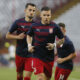 ERHAN MASOVIC i MIHAILO RISTIC fudbaleri Srbije na utakmici UEFA Lige Nacija protiv Slovenije na stadionu Rajko Mitic, Beograd 05.06.2021. godine Foto: Ivica Veselinov / MN PRESS FUDBAL, FOOTBALL, UEFA NATIONS LEAGUE, LIGA NACIJA, SRBIJE, SERBIA, SLOVENIA, SLOVENIJA