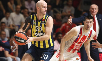 NICK CALATHES Nik Kalates kosarkas Fenerbahcea na utakmici Evrolige protiv Crvene Zvezde u hali Aleksandar Nikolic, Beograd 13.04.2023. Foto: Ivica Veselinov / MN PRESS KOSARKA, BASKETBALL, EVROLIGA, EUROLEAGUE, CRVENA ZVEZDA, FENERBAHCE ISTANBUL