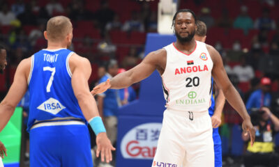 BRUNO FERNANDO, kosarkas Angole, na utakmici FIBA Svetskog prvenstva protiv Italije, u Philippine Arena. Manila, 25.08.2023. photo: Nebojsa Parausic / MN press photo Kosarka, FIBA World Cup, Italija Angola