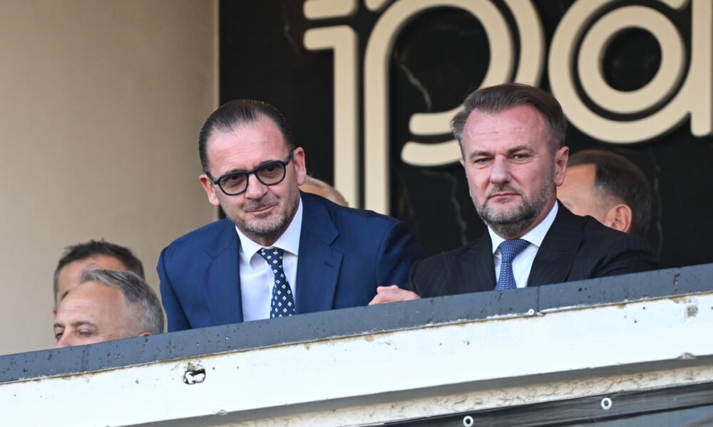 PREDRAG MIJATOVIC potpredsednik fudbalera Partizana na utakmici Superlige Prvenstva Srbije protiv Cukarickog na stadionu Partizana, Beograd 26.10.2024. godine Foto: Marko MetlasFudbal, Partizan, Superliga Prvenstvo Srbije, Cukaricki