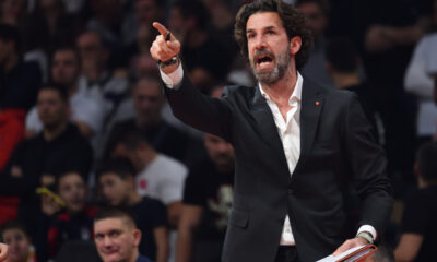 TOMISLAV TOMOVIC pomocni trener kosarkasa Crvene zvezde na utakmici Evrolige protiv Fenerbahcea Istanbul u hali Beogradska arena, Beograd 15.01.2025. godine Foto: Marko Metlas Kosarka, Crvena zvezda, Evroliga, Fenerbahce Istanbul