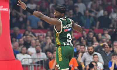 SYLVAIN FRANCISCO Silvan Francisko kosarkas Zalgirisa Kaunas na utakmici Evrolige protiv Crvene zvezde u hali Beogradska arena, Beograd 27.02.2025. godine Foto: Marko Metlas Kosarka, Crvena zvezda, Evroliga, Zalgiris Kaunas