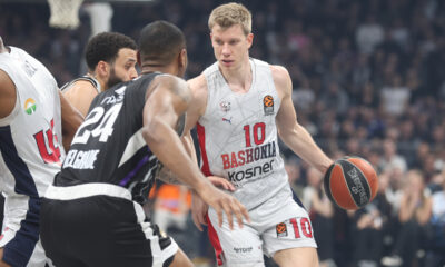 OGNJEN JARAMAZ kosarkas Baskonije na utakmici Evrolige protiv Partizana u hali Beogradska Arena, Beograd 28.02.2025. godine Foto: Ivica Veselinov / MN PRESS KOSARKA, BASKETBALL, EVROLIGA, EUROLEAGUE, PARTIZAN, BASKONIA, BASKONIJA