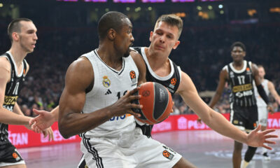 SERGE IBAKA Serz Ibaka kosarkas Reala Madrid na utakmici Evrolige protiv Partizana u hali Beogradska arena, Beograd 10.04.2025. godine Foto: Marko Metlas Kosarka, Partizan, Evroliga, Real Madrid