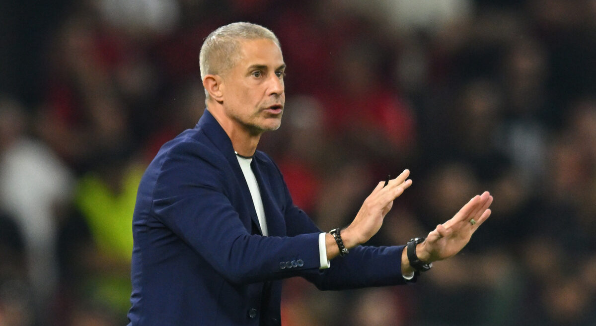 SYLVINHO Silvinjo selektor i trener fudbalera reprezentacije Albanije na utakmici kvalifikacija za FIFA Svetsko prvenstvo protiv Srbije stadion Kombetare, Tirana 07.06.2025. godine Foto: Marko Metlas Fudbal, Reprezentacija, Srbija, Albanija, Kvalifikacije za Svetsko prvenstvo