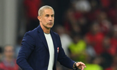 SYLVINHO Silvinjo selektor i trener fudbalera reprezentacije Albanije na utakmici kvalifikacija za FIFA Svetsko prvenstvo protiv Srbije stadion Kombetare, Tirana 07.06.2025. godine Foto: Marko Metlas Fudbal, Reprezentacija, Srbija, Albanija, Kvalifikacije za Svetsko prvenstvo