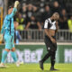 ALDO KALULU, fudbaler Partizana, na utakmici UEFA Lige Evrope protiv AEKa iz Larnake, na stadionu JNA. Beograd, 17.07.2025. foto: Mladjan Ivanovic Fudbal, Partizan, AEK Larnaca