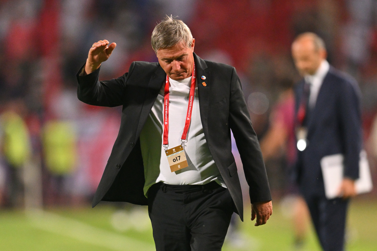 DRAGAN STOJKOVIC PIKSI selektor i trener fudbalera reprezentacije Srbije na utakmici kvalifikacija za FIFA Svetsko prvenstvo protiv Engleske na stadionu Rajko Mitic, Beograd 09.09.2025. godine Foto: Marko Metlas Fudbal, Reprezentacija, Srbija, Engleska, Kvalifikacije za Svetsko prvenstvo