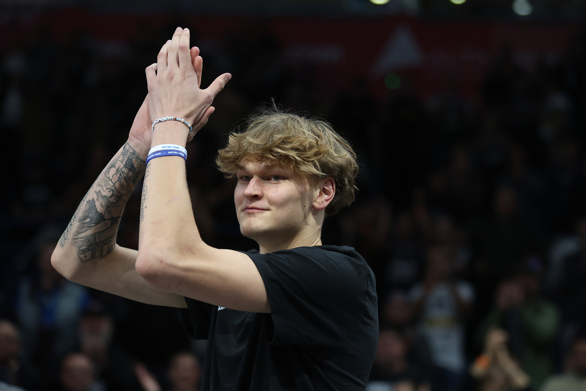 MIIKKA MUURINEN Mika Murinen kosarkas Partizana na utakmici Evrolige protiv Armanija u hali Beogradska Arena, Beograd 02.10.2025. godine Foto: Ivica Veselinov / MN PRESS KOSARKA, BASKETBALL, EVROLIGA, EUROLEAGUE, PARTIZAN, ARMANI MILANO