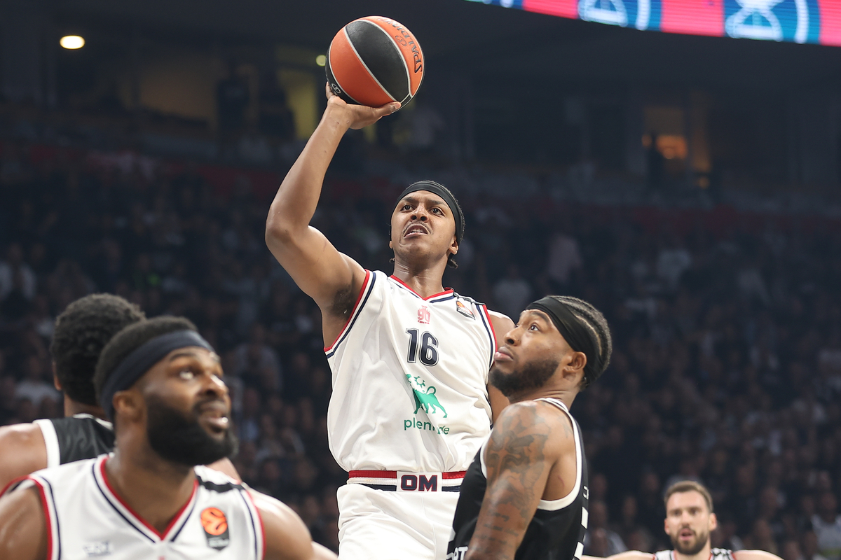ZACH LEDAY Zek Ledej kosarkas Armanija na utakmici Evrolige protiv Partizana u hali Beogradska Arena, Beograd 02.10.2025. godine Foto: Ivica Veselinov / MN PRESS KOSARKA, BASKETBALL, EVROLIGA, EUROLEAGUE, PARTIZAN, ARMANI MILANO