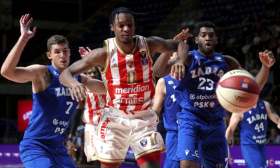 JAYDEN LUIS MARTINEZ Dzejden, kosarkas Zadra, na utakmici Aba Lige protiv Crvene zvezde, u hali Aleksandar Nikolic. Beograd, 06.10.2025. foto: MN Press / vm Kosarka, ABA Liga, Crvena zvezda, Zadar
