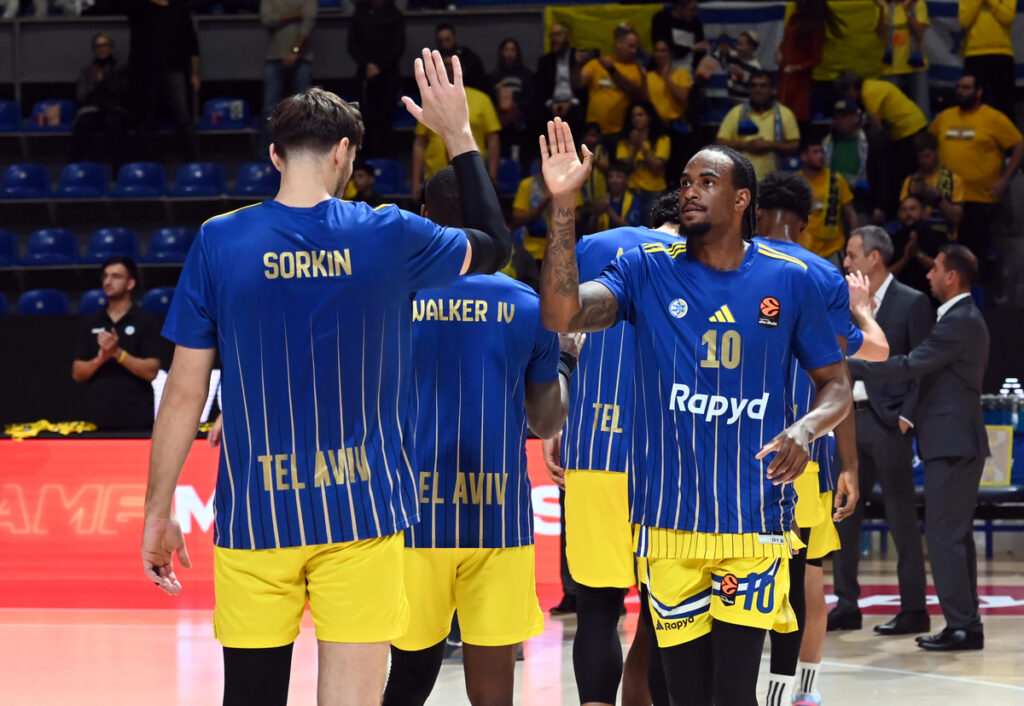 OSHAE BRISSETT Osi Briset, kosarkas Makabija, na utakmici Evrolige protiv Olimpijakosa, u Hali Aleksandar Nikolic. Beograd, 16.10.2025. foto: Nebojsa Parausic Kosarka, Evroliga, Makabi, Olimpiakos