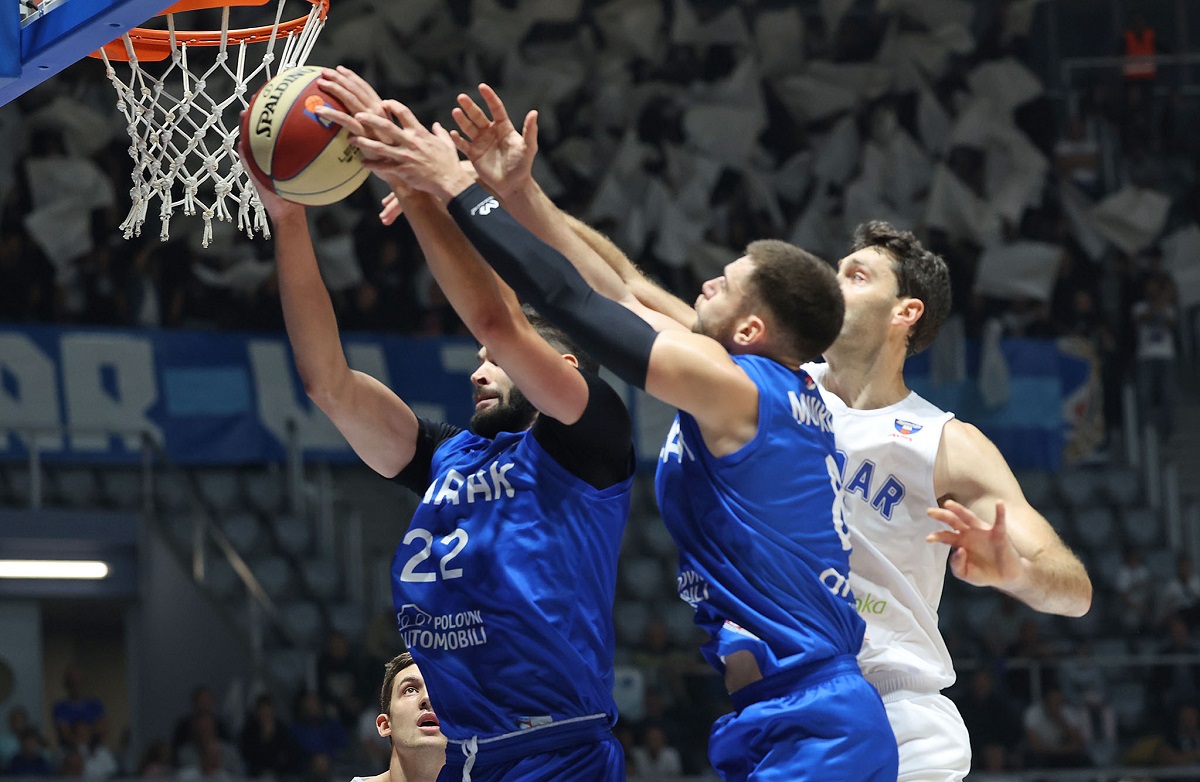 Zadar, 25.10.2025.- Dvorana Krešimira Ćosića na Višnjiku. 4. kolo AdmiralBet ABA lige KK Zadar - KK Spartak Office Shoes, Subotica, Foto: Zvonko KUCELIN/KK Zadar