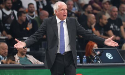 kosarkas Partizana na utakmici Evrolige protiv Armanija u hali Beogradska Arena, Beograd 02.10.2025. godine Foto: Ivica Veselinov / MN PRESS KOSARKA, BASKETBALL, EVROLIGA, EUROLEAGUE, PARTIZAN, ARMANI MILANO