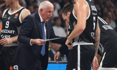 kosarkas Partizana na utakmici Evrolige protiv Efesa u hali Beogradska Arena, Beograd 09.10.2025. godine Foto: Ivica Veselinov / MN PRESS KOSARKA, BASKETBALL, EVROLIGA, EUROLEAGUE, PARTIZAN, EFES
