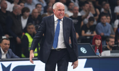 Trener Partizana na utakmici Evrolige protiv Efesa u hali Beogradska Arena, Beograd 09.10.2025. godine Foto: Ivica Veselinov / MN PRESS KOSARKA, BASKETBALL, EVROLIGA, EUROLEAGUE, PARTIZAN, EFES