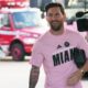 Inter Miami's Lionel Messi arrives for an MLS soccer match against Atlanta United, Saturday, Oct. 11, 2025, in Fort Lauderdale, Fla. (AP Photo/Lynne Sladky)