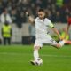 PAOK's Andrija Zivkovic shoots the ball during the Europa League opening phase soccer match between Lille and PAOK in Villeneuve-d'Ascq, outside Lille, France, Thursday, Oct. 23, 2025. (AP Photo/Jean-Francois Badias)