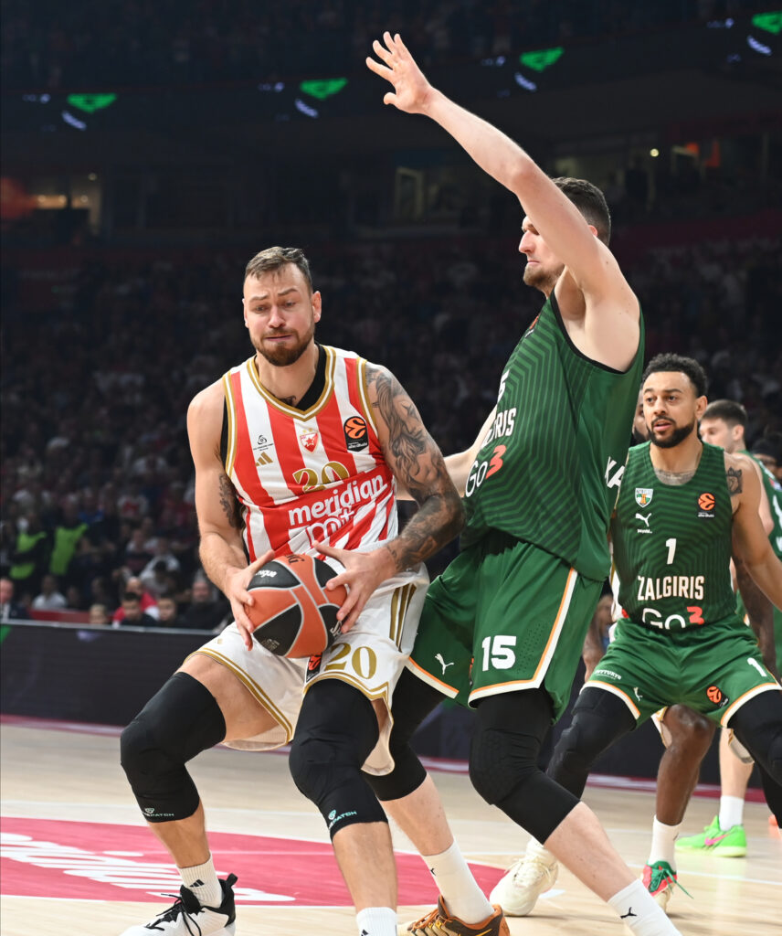 CRVENA ZVEZDA vs ZALGIRIS Beograd, 14.10.2025. foto: Nebojsa Parausic Kosarka, Evroliga, Crvena zvezda, Zalgiris