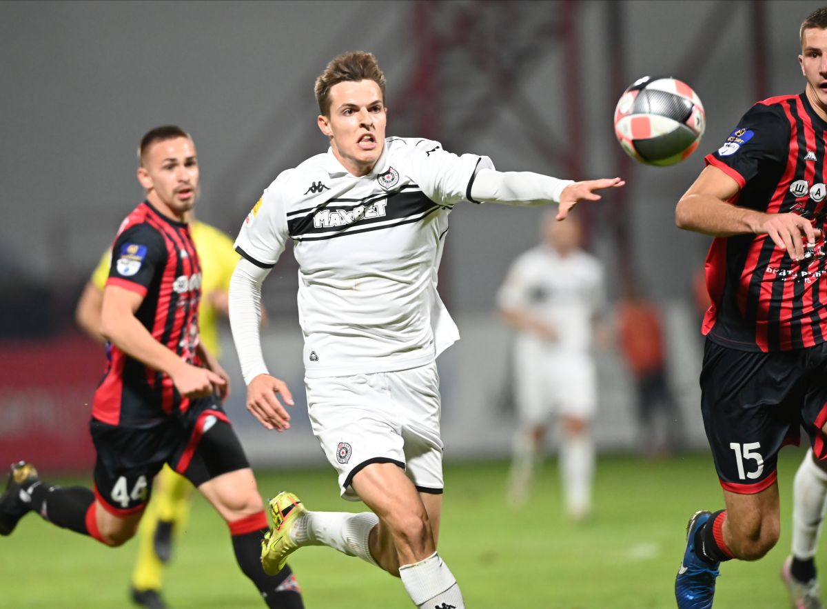 MACVA vs PARTIZAN Sabac, 28.10.2025. foto: Nebojsa Parausic Fudbal, 1/16 Finale Kupa Srbije, Macva,Partizan