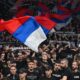 Navijači Partizana na utakmici Evrolige protiv Pariza u hali Beogradska arena, Beograd 24.10.2025. godine Foto: Marko Metlas Kosarka, Partizan, Evroliga, Pariz