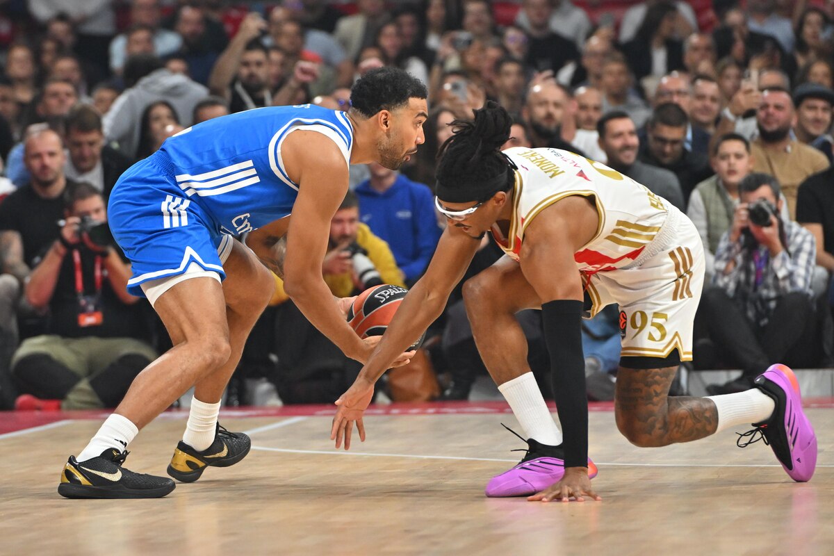 kosarkas Crvene zvezde na utakmici Evrolige protiv Reala Madrid u hali Beogradska arena, Beograd 17.10.2025. godine Foto: Marko Metlas Kosarka, Crvena zvezda, Evroliga, Real Madrid