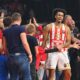 kosarkas Crvene zvezde na utakmici Evrolige protiv Reala Madrid u hali Beogradska arena, Beograd 17.10.2025. godine Foto: Marko Metlas Kosarka, Crvena zvezda, Evroliga, Real Madrid