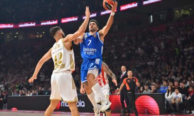 kosarkas Real Madrida na utakmici Evrolige protiv Crvene zvezde u hali Beogradska arena, Beograd 17.10.2025. godine Foto: Marko Metlas Kosarka, Crvena zvezda, Evroliga, Real Madrid