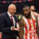 kosarkas Crvene zvezde na utakmici Evrolige protiv Reala Madrid u hali Beogradska arena, Beograd 17.10.2025. godine Foto: Marko Metlas Kosarka, Crvena zvezda, Evroliga, Real Madrid