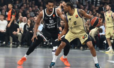 , kosarkas Partizana, na utakmici Evrolige protiv Barselone, u Beogradskoj areni. Beograd, 31.10.2025. foto: Nebojsa Parausic Kosarka, Evroliga, Partizan, Barselona