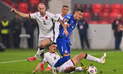 , fudbaler reprezentacije Srbije, na utakmici kvalifikacija za FIFA Svetsko prvenstvo protiv Albanije na stadionu Dubocica. Leskovac, 11.10.2025. foto: Marko Metlas Fudbal, Reprezentacija, Srbija, Albanija, Kvalifikacije za Svetsko prvenstvo