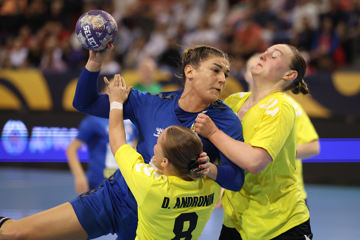 rukometasica Srbije na utakmici EHF kvalifikacija za Evropsko Prvenstvo protiv Litvanije u SC Vozdovac, Beograd 16.10.2025. godine Foto: Ivica Veselinov / MN PRESS RUKOMET, HANDBALL, SRBIJA, SLOVENIJA, LITVANIJA, LITHUANIA, EHF