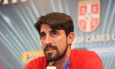 VELJKO PAUNOVIC selektor i trener fudbalera U20 reprezentacije Srbije prvaci Svetsko prvenstvo u Novom Zelandu u Sportskom centru FSS, Stara Pazova 22.06.2015. godine Foto: Marko Metlas Fudbal, U20 reprezentacija Srbije