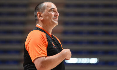 ILIJA BELOSEVIC, sudija iz Srbije, na utakmici Evrolige Makabi - Olimpijakos, u hali Aleksandar Nikolic Beograd, 14.11.2024. foto: Nebojsa Parausic / MN Press photo Kosarka, Euroleague, Makabi, Olimpijakos