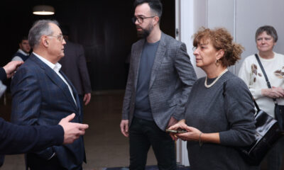 Koktel KK Crvena zvezda u Crowne Plaza. NEBOJSA COVIC, NEMANJA VASILJEVIC BAGZI, VESNA COVIC Beograd, 25.12.2024. foto: MN Press / djk Kosarka, Crvena zvezda